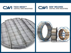 mist elimination filters and welding wire